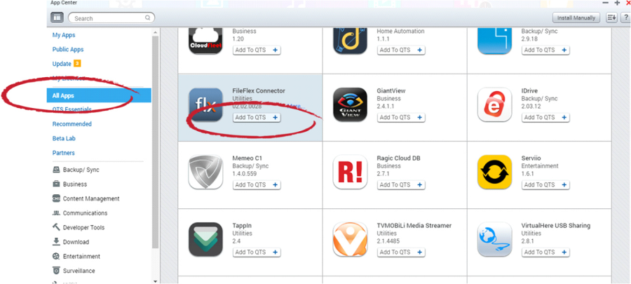 Qnap Nas に接続する方法 Fileflex Consumer Help Qnap Nas に接続する方法 Fileflex Consumer Help