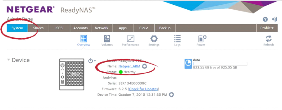 FileFlex Help Topics > How to Connect to a NETGEAR NAS > worddav63d731bc2f87a4133f7c09dfcd918a26.png