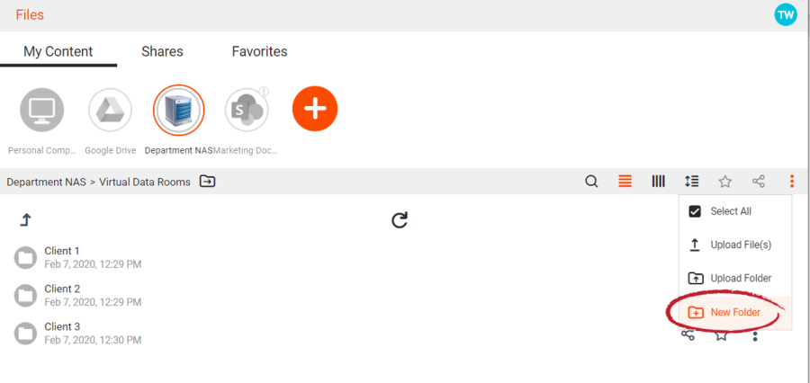 FileFlex Help Topics > Creating a Virtual Data Room > worddav2a5cbf4e49c0c39dc567474a5d960242.png