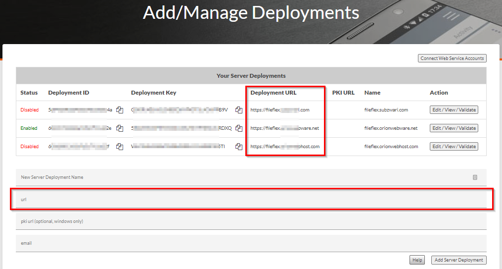 FileFlex Help Topics > How to fix hostname URL > image2021-6-29_10-10-29.png (FileFlex Deployment URL registered in the enterprise portal) FileFlex Deployment URL registered in the enterprise portal